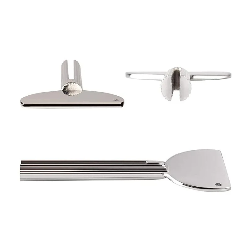 1/3/5PCS Tube Toothpaste Squeezer Wrenches Roller Dispenser Toothpaste Wringer Tool Metal Hair Dye Color Key Bathroom