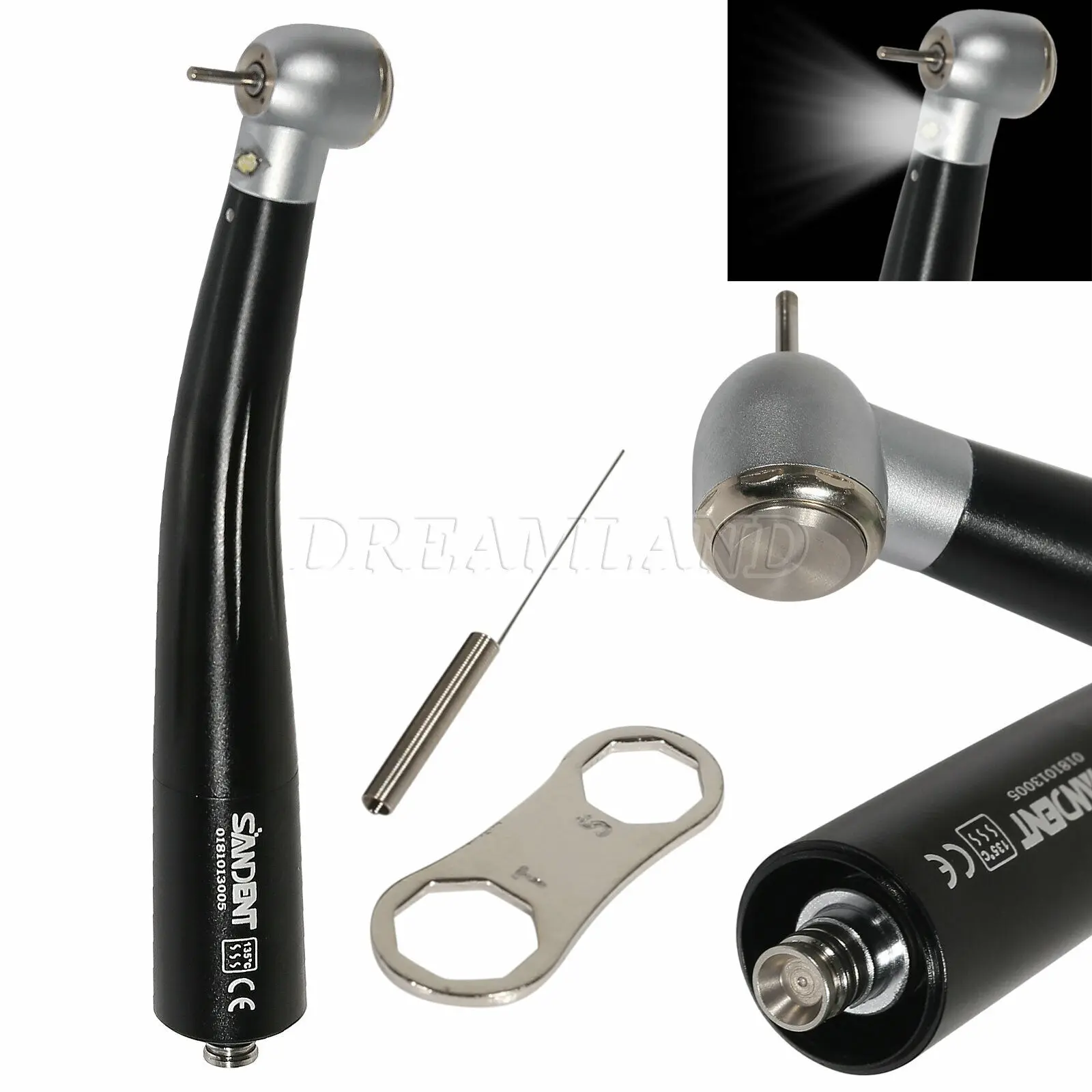 

Стоматологический электронный генератор, внешний Волоконно-Оптический высокоскоростной наконечник, подходит для 4-х отверстий NSK типа