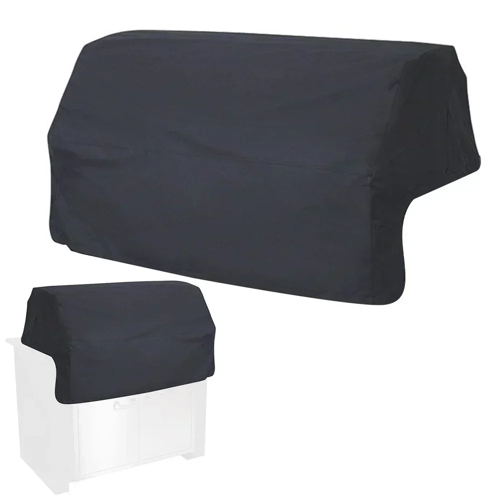 600D Oxford Cloth Cover BBQ Grill Cover Custom-colored Buckles Elastic Cords Laminated Backing Outdoor Camping
