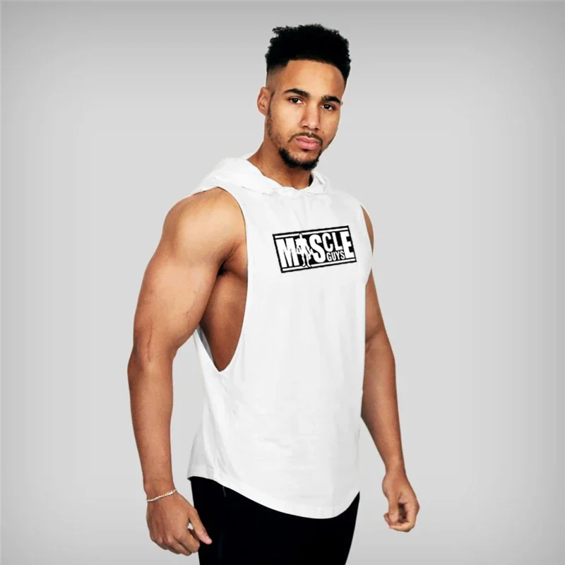 Musculosa Ropa Muscleguys-Camiseta de tirantes de culturismo para hombre, Sudadera con ...