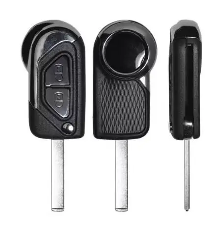 Enhanced 2-Button Folding Flip Key Shell Case