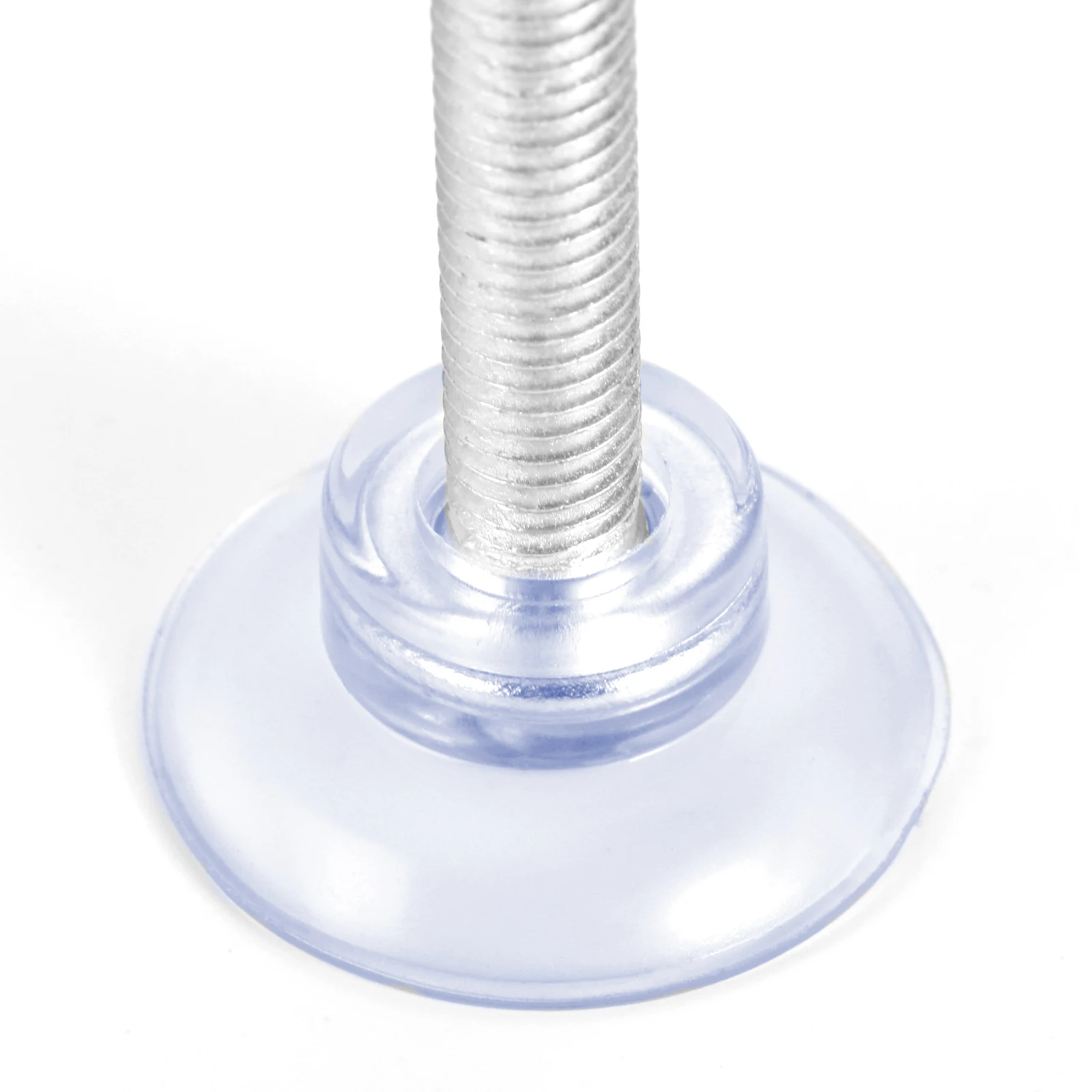 Description Picture 6 of item5 Pcs Transparent PVC Strong Suction Cup Sucker Hooks with M5/M6/M8 Screw Replacement Parts for Glass Table Top Storage Tool