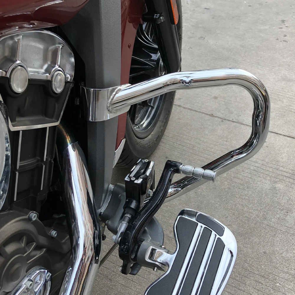 Motorcycle Accessories Crash Protection Bar Engine Bumper Frame Falling Protector For Indian Scout Sixty ABS Bobber Twenty Rogue 2015 -