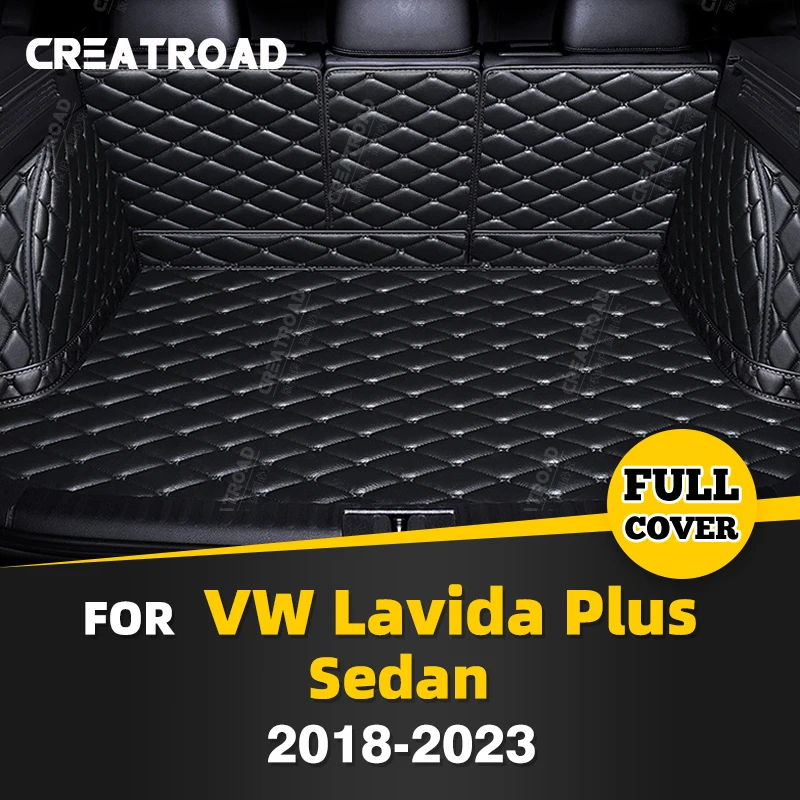 

Коврик для багажника с полным покрытием для VOLKSWAGEN VW Lavida (Plus) sedan 2018-2023 22 21 20, защитный коврик для автомобиля, аксессуары для защиты интерьера