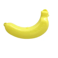 Outdoor Travel Banana Protector - Cute and Durable Storage Case (Yellow)