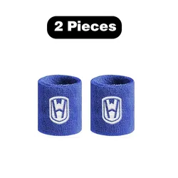 Elastic Cotton Wristband Support Brace Wraps for Active Sports and Fitness (Wristband Blue)