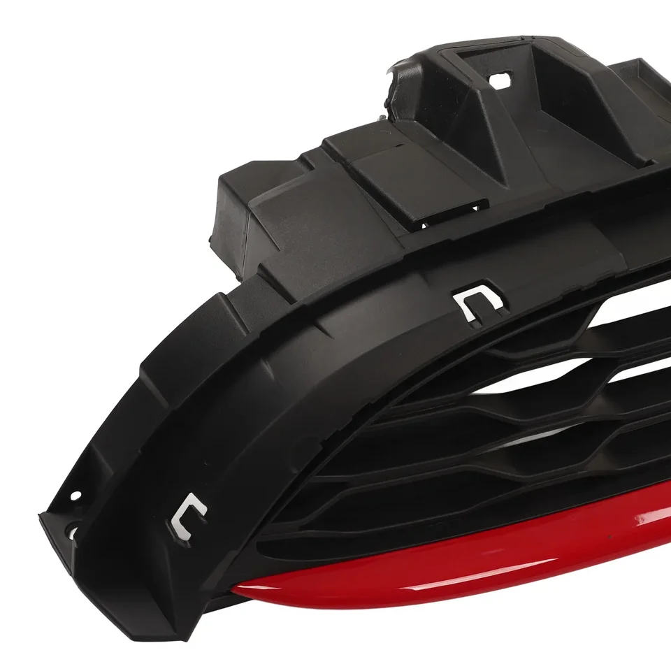 Kit Griglia Anteriore Look JCW Per MINI – Nero Lucido – Adatto Per R55 R56 R57 S – Paraurti E Cofano