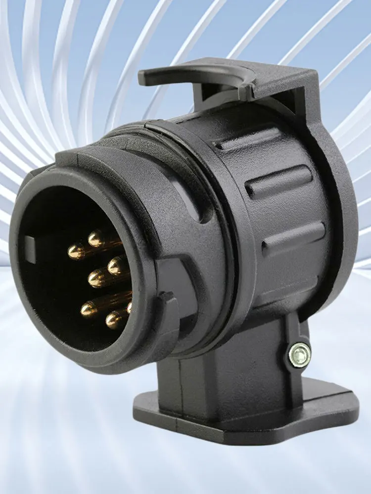 13 To 7 Pin RV Connector Durable Trailer Connector Waterproof Towing Connection Adapter for Towing Truck for Touring Car Trailer trailer plug adapter trailer socket trailer plug socket trailer plug towing adapter towing adaptor