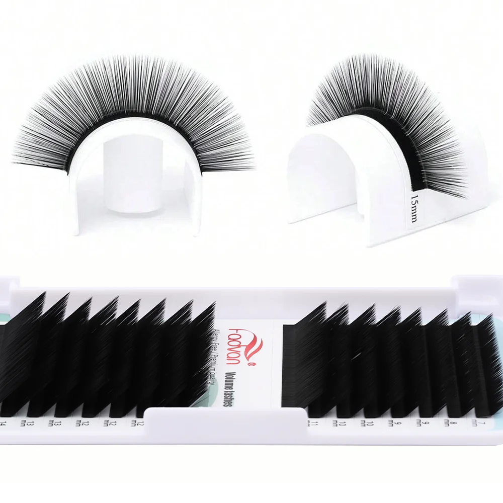 Fadvan Classic 16 Lines Faux Mink Natural Eyelash Extension C/CC/D/DD Curl Individual Makeup Lashes eyelash extensions fake eyelashes eyelash extension eyelash extension lashes false eyelashes eyelash makeup tools