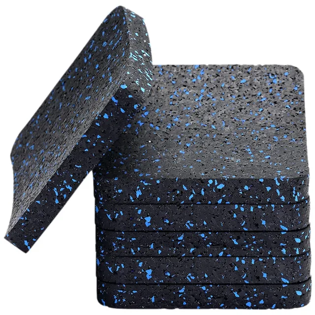 10*10cm Treadmill Mat Pads Exercise Equipment ,Sound Insulation Shock Absorbing Mat, Floor Protection for Treadmill Washer