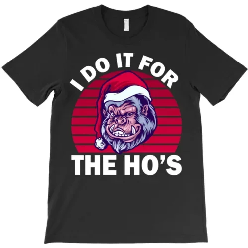 Best To Buy Vintage Art Gorilla Christmas Funny Costume T Shirt Maniche Lunghe O Corte