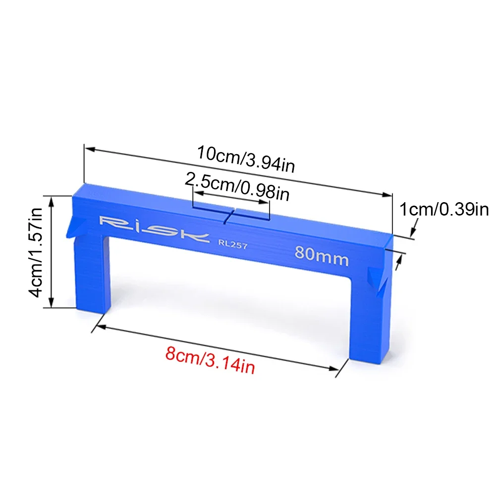 Bike Hydraulic Disc Brake Piston Press Tool Bicycle Saddle Measure/Center Positioning Tool Auxiliary Tools Bike Accessories