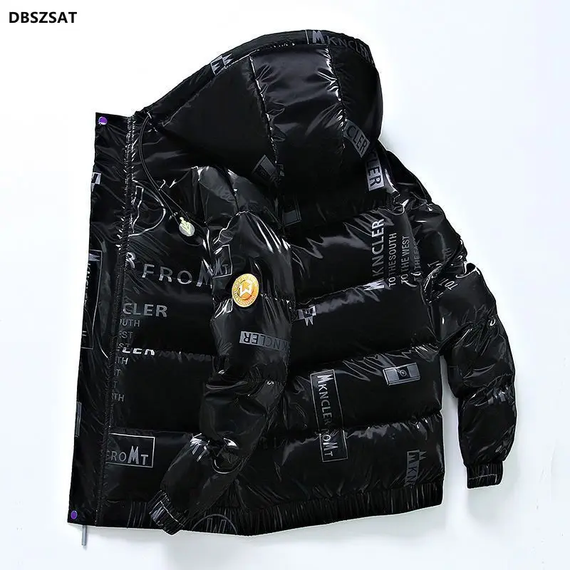 

Мужская куртка на белом утином пуху, теплая и непродуваемая куртка с капюшоном, повседневный пуховик для зимы 2023