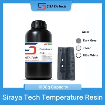 Resina para Impressora 3D Siraya Tech Sculpt Resistente a Altas Temperaturas, Alta Precisão, Compatível com Impressoras DLP/LCD para Engenharia/Joalheria