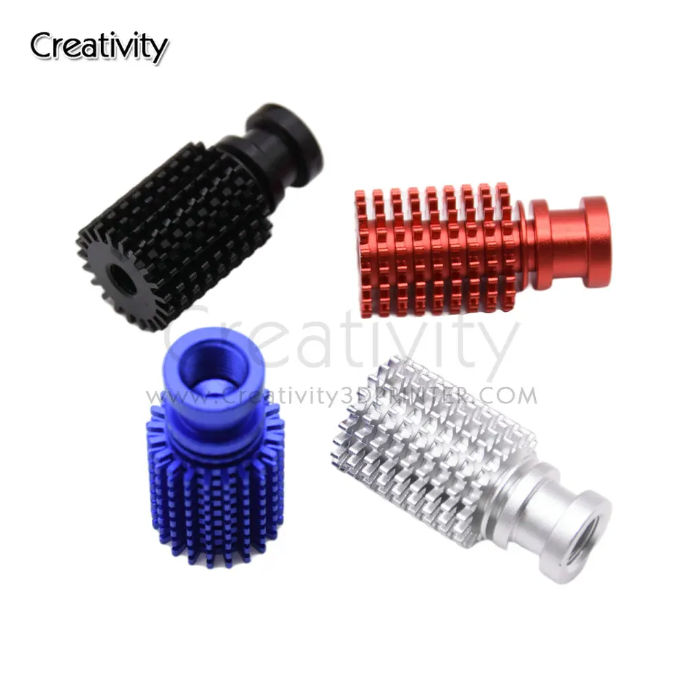 New E3D V6 Heat Sink Remote 1.75mm 3.0mm Filament Bowden For E3DV6 J-head Extruder Radiator 3D Printer Part Remote Heat sink e3dv6 clone cht tip nozzles brass copper print head 0 4mm high flow 3d printer nozzle for 1 75mm filament 3d printer accessories