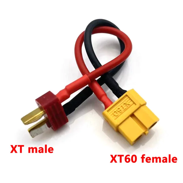 Cavo Adattatore LiPo RC Adattatore Da Connettore TRX Maschio A XT60 Femmina Per Batterie LiPo TRAXXAS - Cavo Da 30mm Per Auto RC Connettore Silicone 30mm UK RC Tech - Foto 6