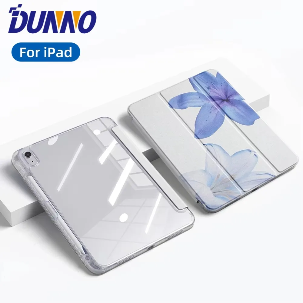 Premium Magnetic Smart Cover for iPad - Durable and Stylish Pencil Holder Case