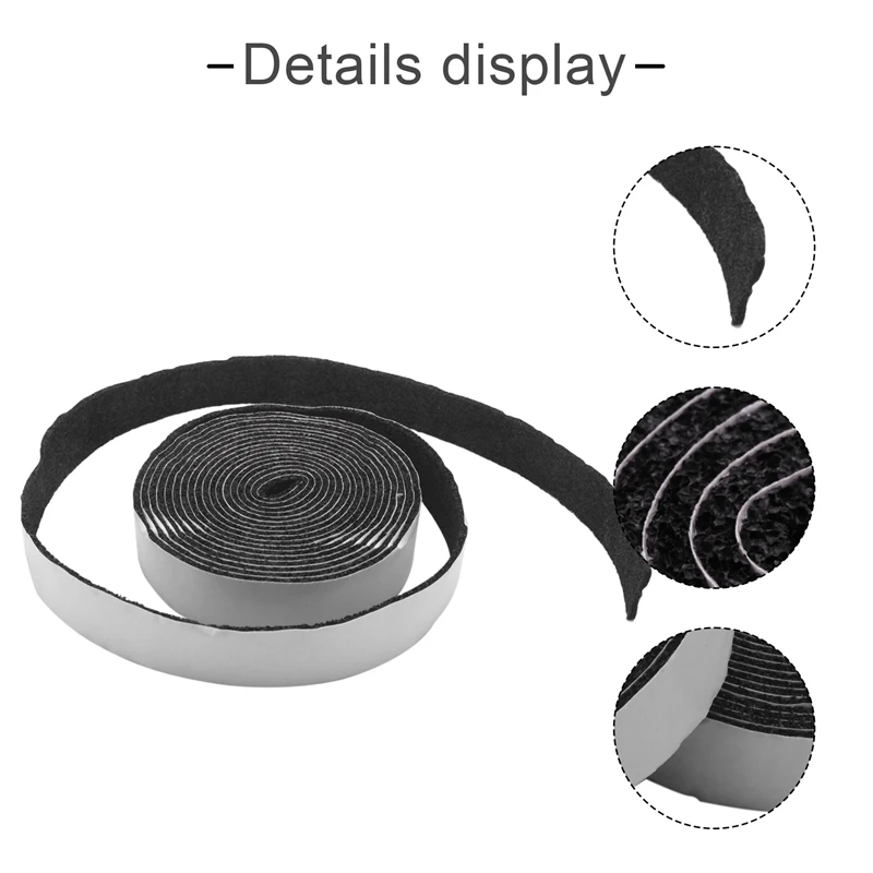 BBQ Smoker Gasket Self Stick Grill Tape High Temp Grill Seal Self Stick Gasket 2 Pack