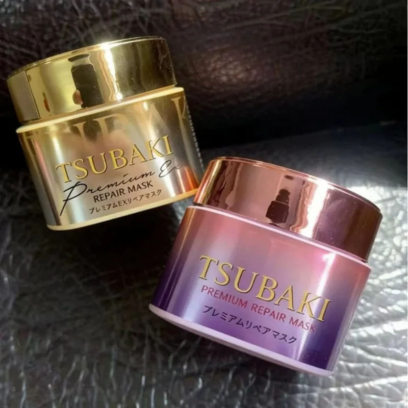 Maschera per Capelli Riparatrice Premium TSUBAKI Giapponese, Balsamo Nutriente Profondo per Capelli Secchi e Danneggiati, Trattamento Anti-Crespo e Lisciante - immagine 3