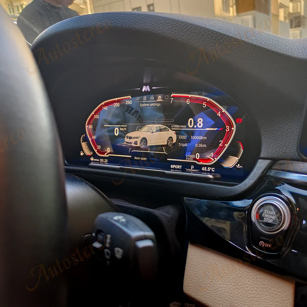 M Sport Virtual Cockpit Digital Cluster Car Odometer Screen For BMW 5GT F07 5 F1