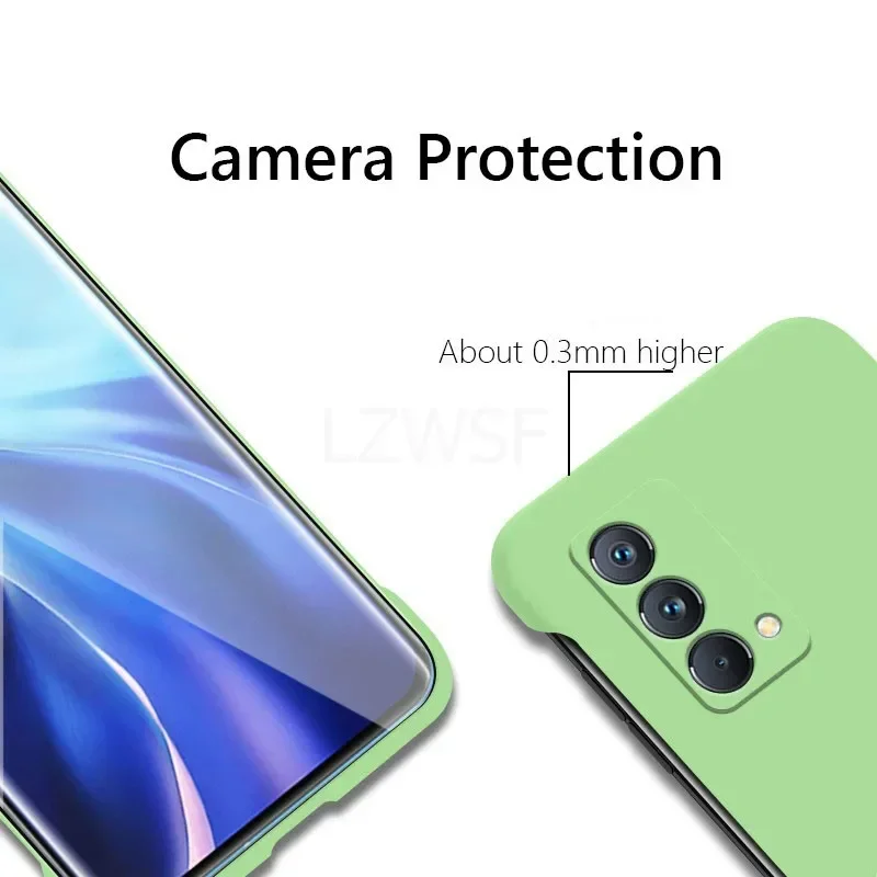 Frameless Slim Matte Shockproof Hard Case – Sleek Skin Design