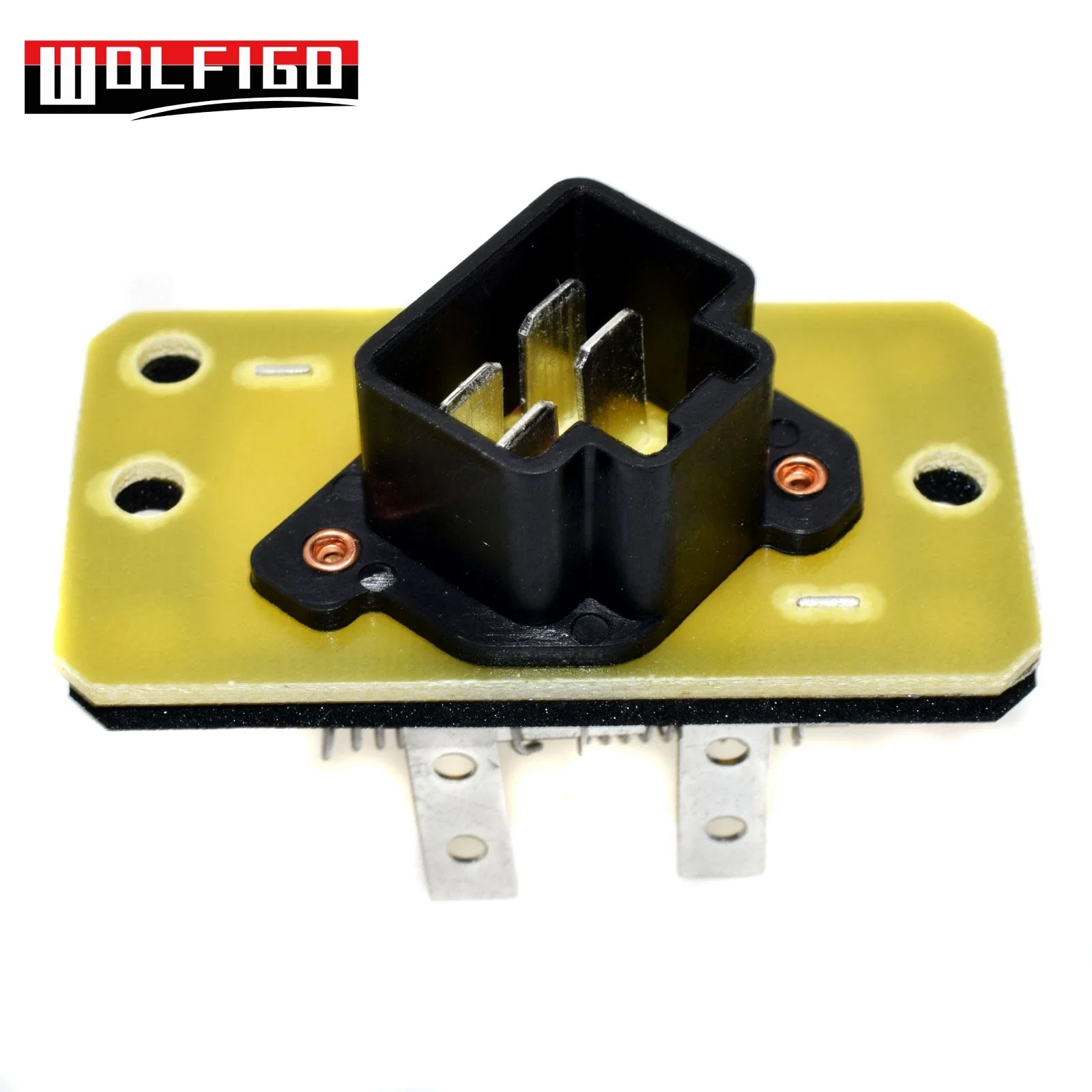 HVAC Heater Blower Motor Resistor W/ Plug for Ford F-150 F-250 F-350 Super Duty 97-04 Pickup 4L3Z19A706AA,EC0161B15,F4ZZ19A706A