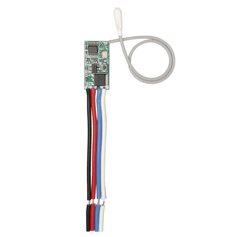 Wireless Remote Control Switch Receiver Module Micro Module Rf Relay Receiver Universal Light Switch 1ch Dc 3.6v-24v 433 Mhz wireless remote control switch