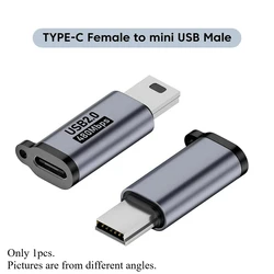 Universal Multi - Function Fast Charging Connector Adapter for 1pcs (C To Mini USB)