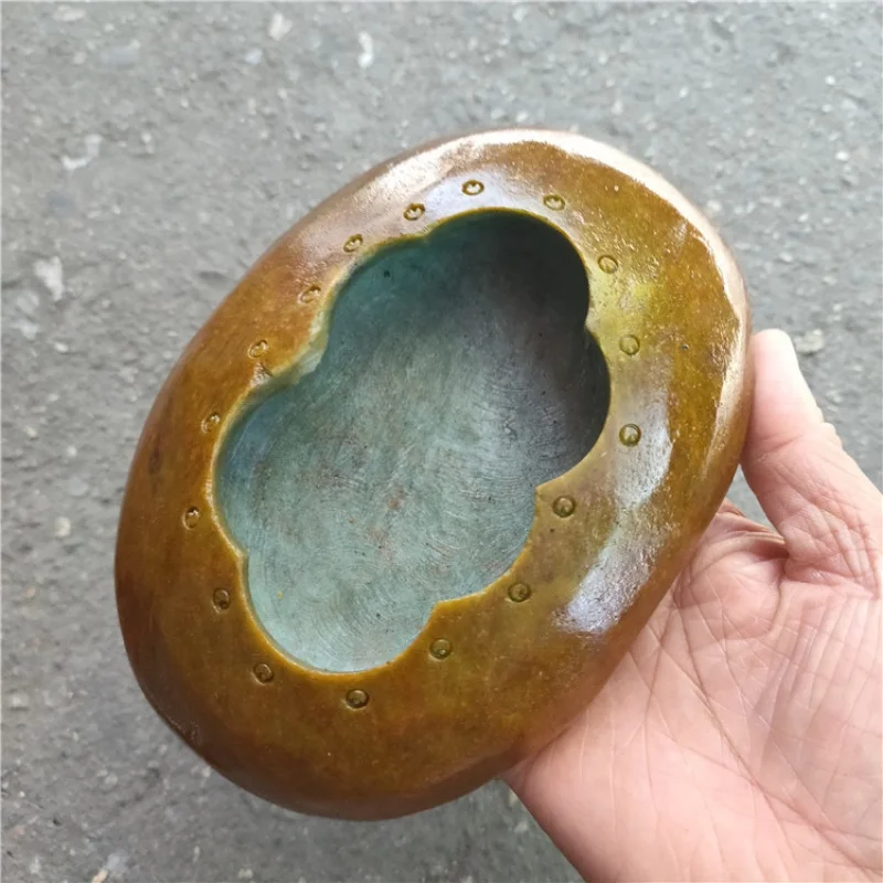 

Поставка антикварного нефрита, Лушань нефрит, старая пепельница, украшение ведра, офис и семья пепельницы оптом