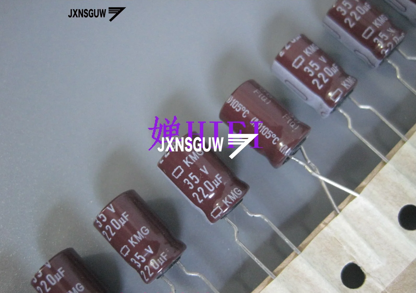 

20PCS NIPPON KMG 35V220UF 8X11.5MM NCC long life electrolytic capacitor 220UF/35V CHEMI-CON 105 degrees 220uF 35V