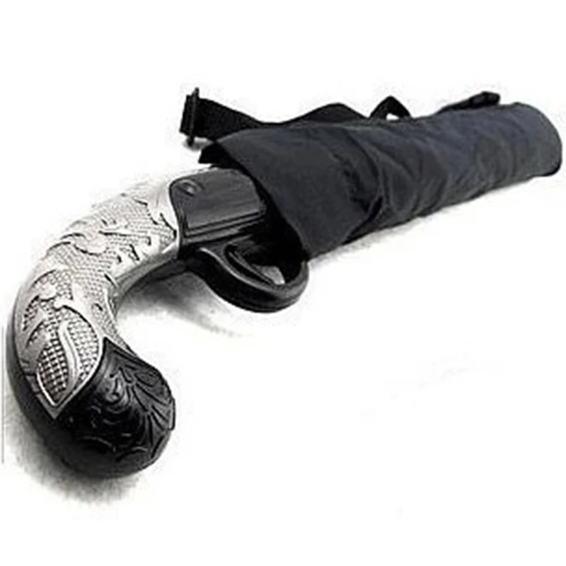 Short Gun Umbrella Dual-folding Rain Sun Sunshade UV Protection Semi-Automatic Windproof