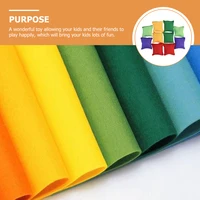 10 Pcs Sand Bags Game Kids Sports Toys Bean Bags Kids Outdoor Toy Sandbag Leakproof Bean Bags Cornhole Cornhole Bean Bags 2