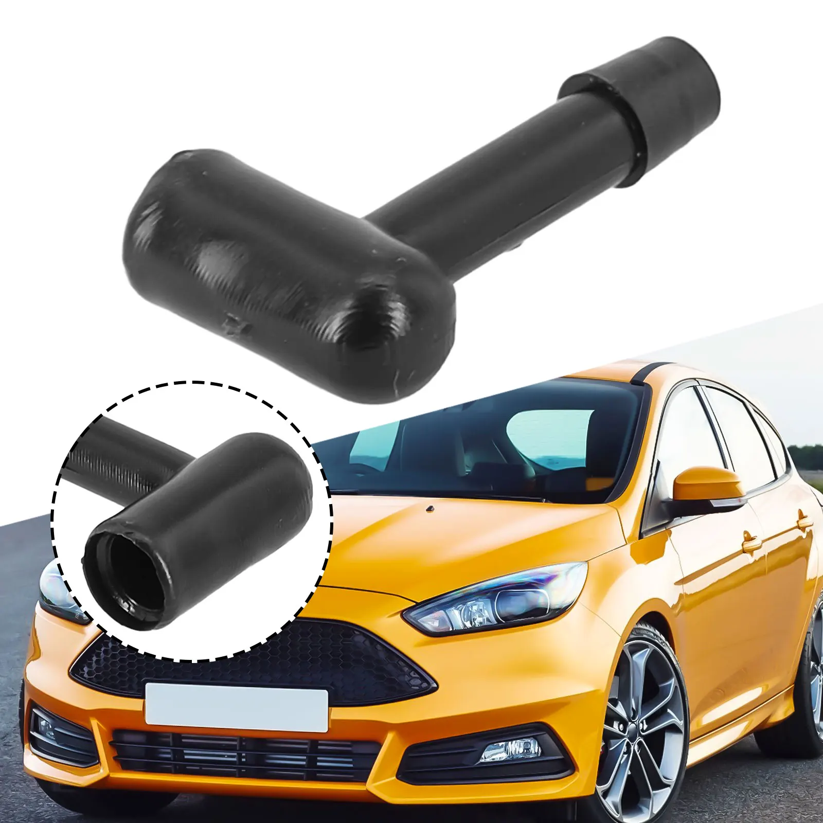 

1 шт., L-образный разъем для омывателя лобового стекла Ford 6680333