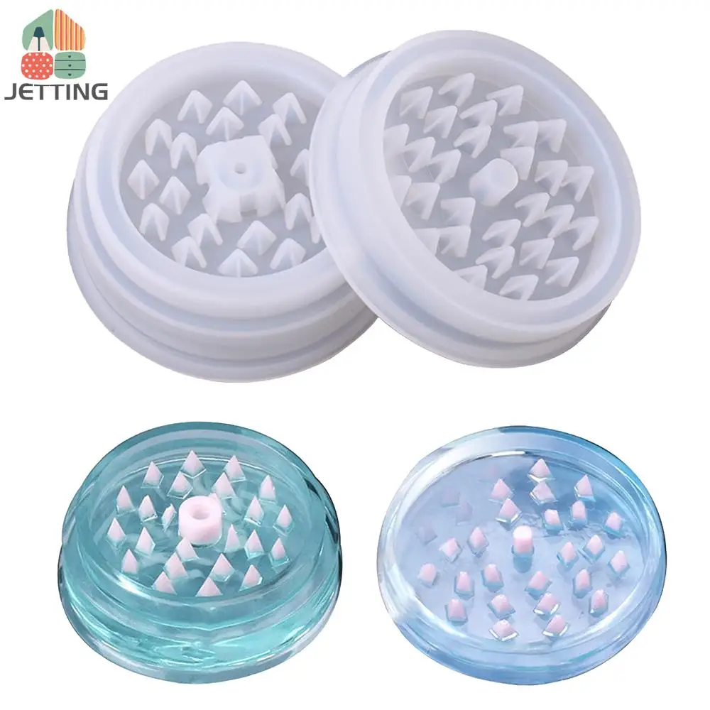 DIYTobaccoGrinderEpoxyResinMoldLeafHerbalHerbSmokeSpice