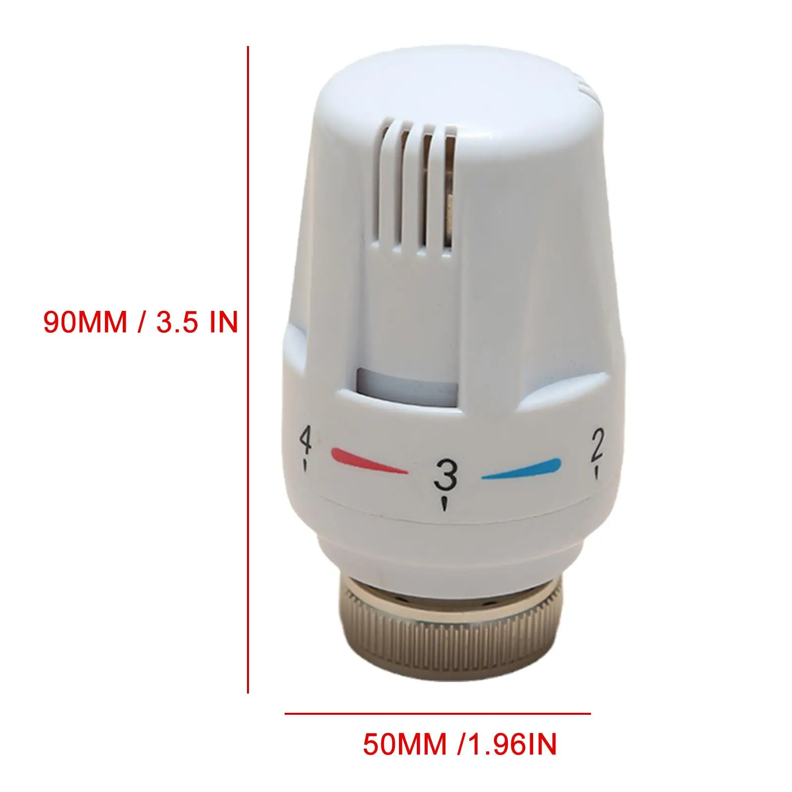 Radiator Thermostatic Valve Thermostatic Head Radiator Thermal Head Controller Thermostat For Heating System M30x1.5mm thermostatic valve controller