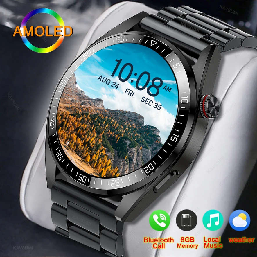2023 New 8g Memory Smart Watch Amoled 454*454 Hd Always Display The