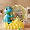 Dinosaur Ferris wheel Pinball machine Children's Toys Montessori Parent child interactive Bean picking machine Desktop games 4