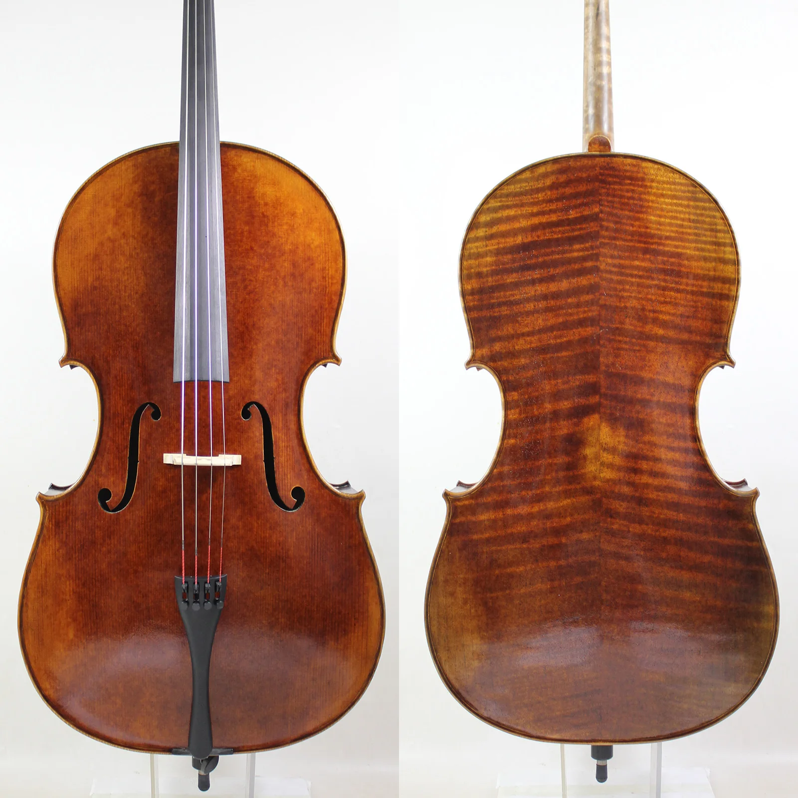 

German Oil antique !A "Montagnan​a " Copy 4/4 Cello,Wide body