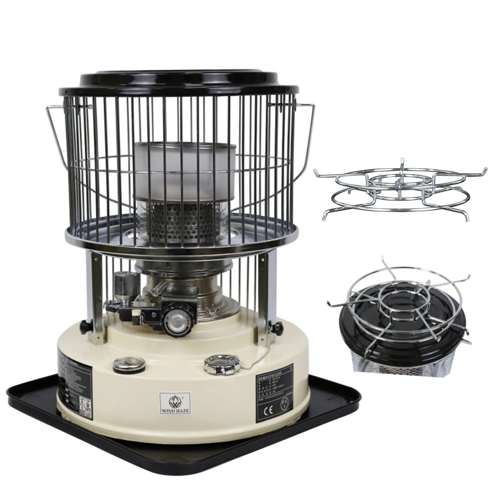 Camping Kerosene Stove Heater Household Outdoor Camping Ice Fishing Kerosene Heating Stove Winter Heater