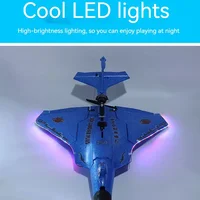 Sea Land And Air Plus Led Fixed Wing Waterproof Epp Foam Surface Takeoff Remote Control Aircraft Model Toy One Click Return 2
