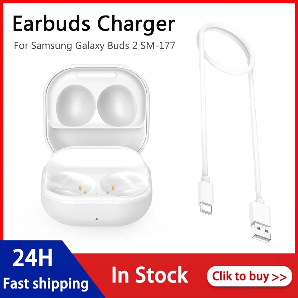 Replacement Wireless Earphone Charging Box for Samsung Galaxy Buds 2 SM