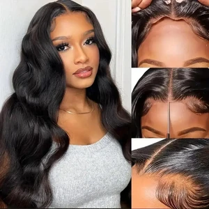 4x4 5x5 Closure Body Wave Glueless Wig Human Hair Ready To Wear Go Pre Cut Plucked Brazilian Body Wave Hd Lace Front Wigs