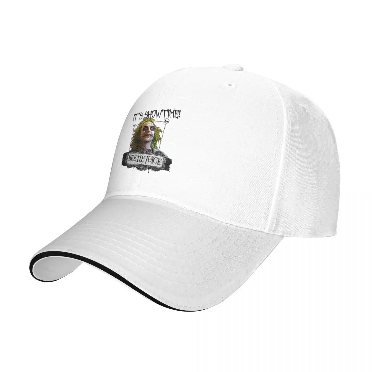 

Бейсболка от Beetlejuice, это Showtime y2k, милая Кепка-тракер для мужчин и женщин, Весенняя дышащая Кепка для походов и рыбалки на заказ