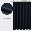 Plain Polyester Waffle Mildew-proof Shower Curtain Home Bathroom Partition Curtain Simple Waterproof Shower Curtain 4