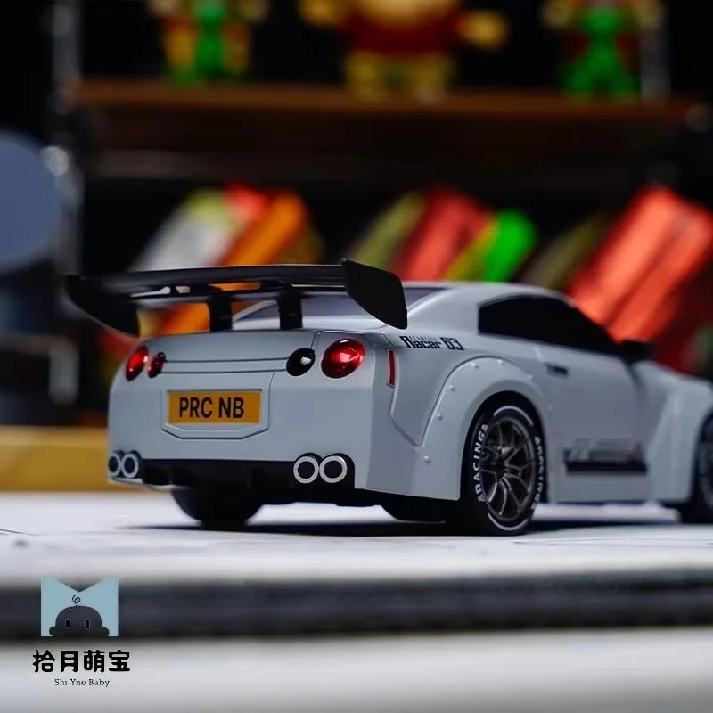 Simulated Gtr Model Sports Car Air Force Gray Full Scale Rc Remote Control Car Advanced High Speed Drift Car Children'S Toy Car 4