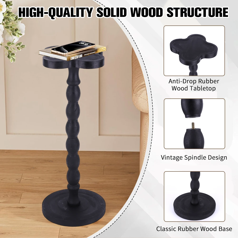 Coffee Table Small Compact Tea Table Portable End Table for Coffee Drink Snack Living Room