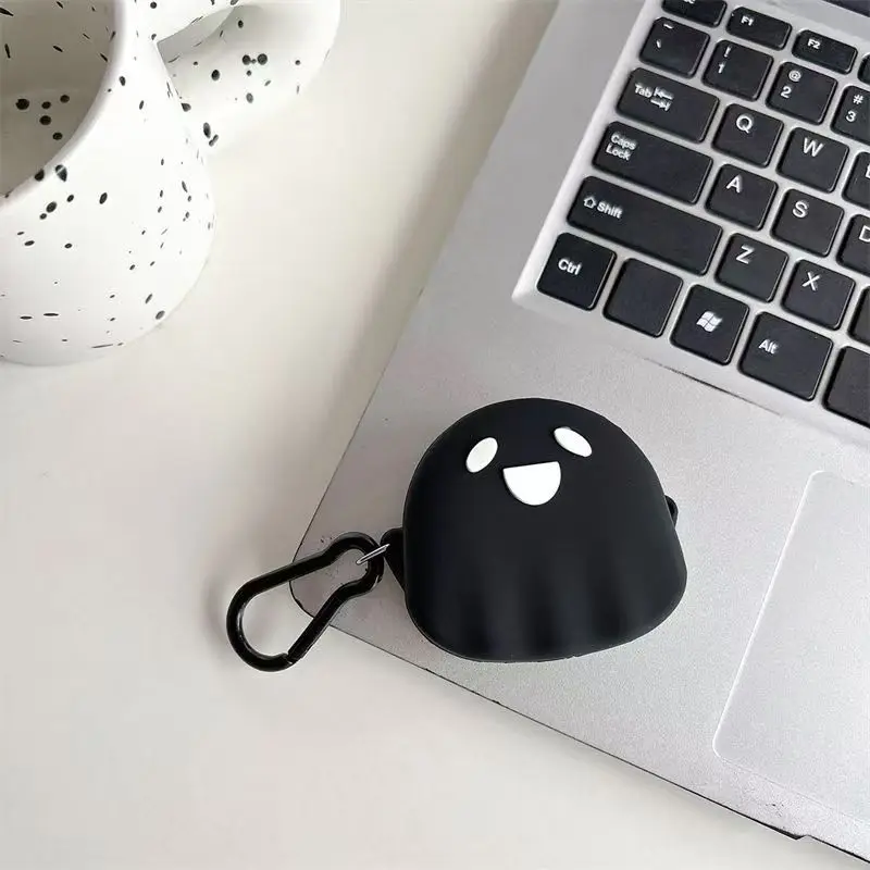Gengar Silicone Earphone Case with Carabiner - Full Protection Cover