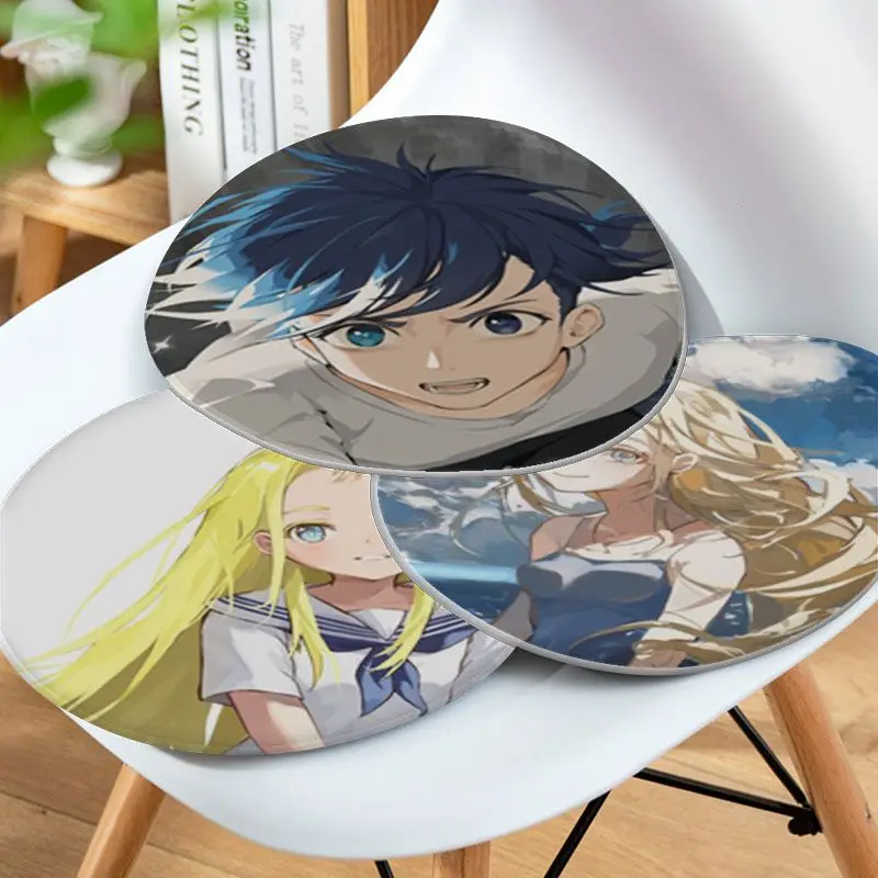 

Summer Time Rendering Nordic Printing Meditation Cushion Stool Pad Dining Chair Tatami Seat Cushion Anti-Slip Seat Mat
