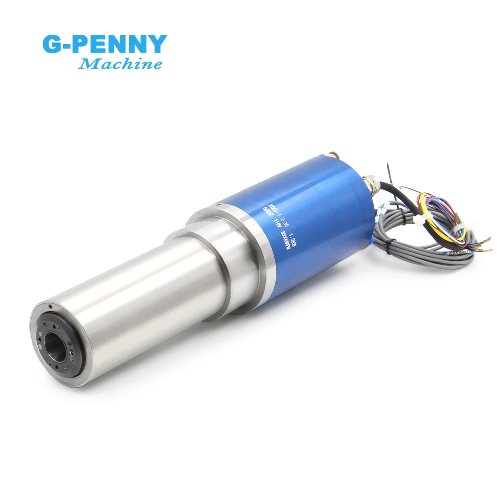 

G-Penny 1.2kw ISO20 ATC Spindle Motor Water Cooled Spindle D=65mm Automatic Tool Change 130v 0-30000rpm 0.005mm Accuracy