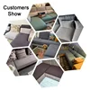 Jacquard Sofa Covers Soft Pure Sofa Seat Slipcover for Home Living Room Elastic L-Shaped Sofa Protector Chaise Lounge Seat Case 6